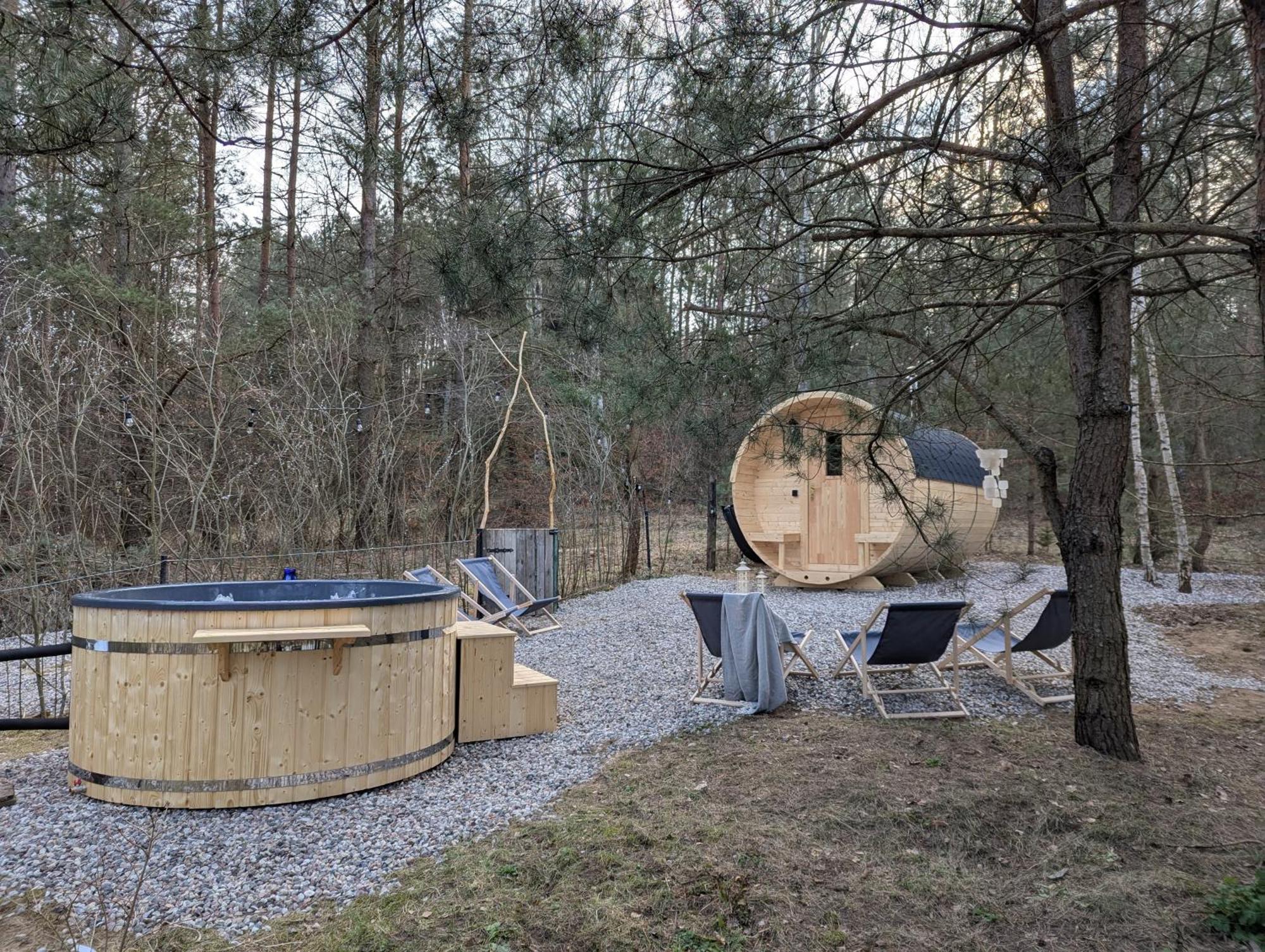 Forreset - Lesny Apartament, Sauna I Balia Jacuzzi Gietrzwald Exterior photo